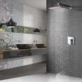 thumbnail image 6 of Boyel Living 10 inch Rain Shower System Single Function Wall Mount Square Shower Head,Chrome, 6 of 9