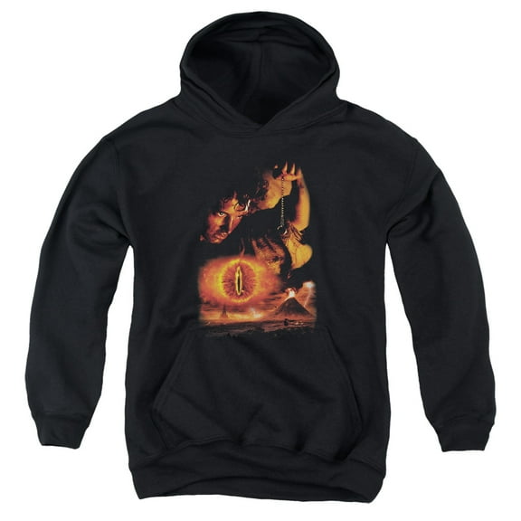 Lor - Destroy The Ring - Youth Hooded Sweatshirt - X-Large