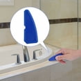thumbnail image 4 of Juego de 4 herramientas de calafateo de silicona, kit de alisador de juntas para sellador de silicona, acabado de sellado de lechada (azul), 4 of 5