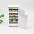thumbnail image 1 of Mini refrigerador ANGGREK Otros Blanco 1:12, 1 of 8