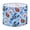 Color 1, variant on Drum Lamp Shade Seashells Lobsters Floral Accents Light Blue Lampshade for Table Lamps Floor Lamps Pendant Light 13"x13"x10" Replacement Linen Large Lamp Shade Easy Assembly