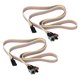 thumbnail image 1 of Cable de alimentación para placa base de computadora ATX 2X, 2 interruptores con luz LED de encendido/apagado/reinicio, 1 of 5