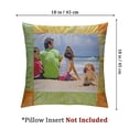 thumbnail image 4 of Sublimation Pillow Blanks Throw Pillow Case Cover with Dot Edge Pattern Polyester Cushion Cover for DIY Sublimation Printing, 4 of 7