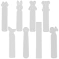 thumbnail image 1 of 8pcs Diy Resin Bookmark Mold Delicate Bookmark Mold Silicone Bookmark Molds, 1 of 7