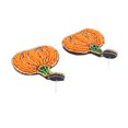 thumbnail image 4 of Pendientes de calabaza vintage, exquisitos pendientes colgantes hechos a mano para fiestas de Halloween a diario., 4 of 14