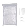 thumbnail image 2 of 504 piezas de puntas de uñas postizas es de recortar y para fi, , salón Transparente Zulema Uñas postizas, 2 of 8