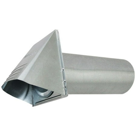 Deflecto GVH4 4 Wide-Mouth Galvanized Vent Hood