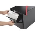 thumbnail image 4 of Architectural Mailboxes 6200B-10 Oasis Classic Locking Post Mount Parcel Mailbox with High Security Reinforced Lock, 4 of 6