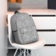 thumbnail image 3 of Easygdp GlitterSilver Mochila Ligera de 15 Pulgadas para Estudiantes, Mochila Cómoda para la Escuela y Viajes, Correas Ajustables, 3 of 6