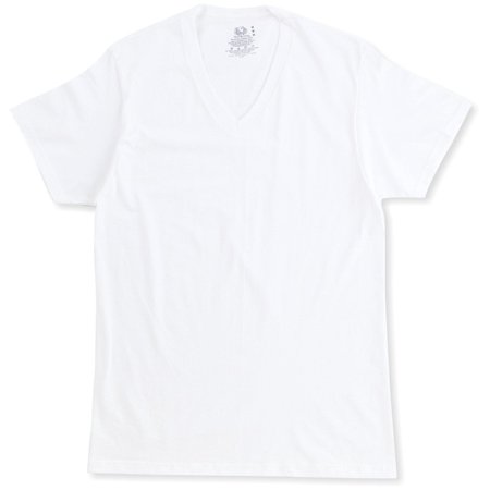 Men's 3pk White V-Neck T-Shirt