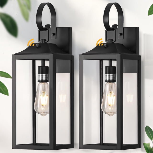 Luces de pared para exteriores Yolsunes, 19 pulgadas, paquete de 2 unidades