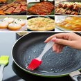 thumbnail image 4 of JUNWELL Basting Brush for Cooking Silicone Baking BBQ Bakeware Cake Pastry Bread Oil Cream Cooking Basting Brush, 4 of 7