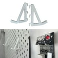 thumbnail image 2 of YongCo 40mm Space Saving Pegboard Hook Set for Keyboards and Controller Storage In Study or Workspaces, 2 of 16