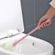 thumbnail image 5 of Juego compacto de escobilla y soporte para inodoro con organizador para la limpieza del baño. Diseño compacto para fácil almacenamiento y organización. Ideal para baños y apartamentos, 5 of 6