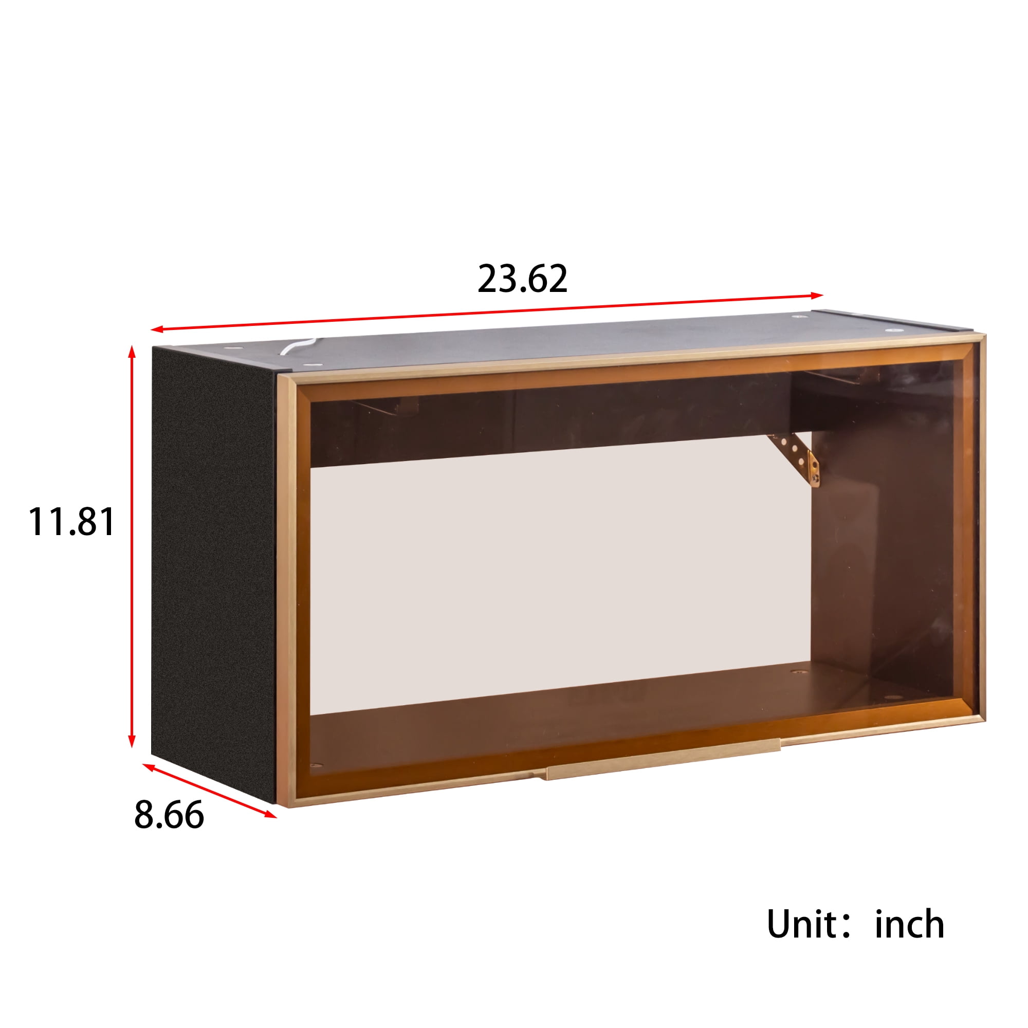 Leumius Spice Rack Wall Mounted Storage Cabinet,Large-Capacity Hanging Kitchen Pantry with Up-Flip Door for Kitchen, Dining Room,Black