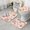 Pioneer Flower Floral-3, variant on Pioneer Flower Floral Print Pattern Bathroom Rugs Sets 3 Piece,Toilet Cover Set,Absorbent Non Slip Bathroom Mats Sets with U-Shaped Contour Rug Toilet Rug Set