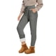 thumbnail image 1 of Gibobby Pantalones de invierno para mujer termicos Arm Pantalones De Chándal para Mujer con 2 Bolsillos Cordón Forro Polar De Invierno Cintura Alta Leggings Deportivos(Gris,XG), 1 of 5