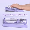 thumbnail image 2 of Combo inalámbrico de teclado y ratón SABLUTE Retro Typewriter, 2 of 9
