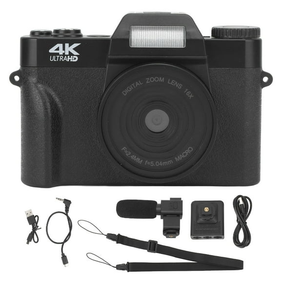 Cámara digital Nikou 1500 mAh 48 MP HD 4K