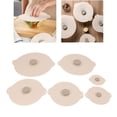 thumbnail image 4 of Silicone Food Cover, Leakproof Silicone Can Lids Heat Resistant Dustproof 6Pcs Food Grade Multifunctional  For Bowls For Pots For Cans, 4 of 8