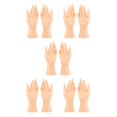 thumbnail image 1 of Decodeary 1Pair Female Mannequin Hand Multifunctional for Ring Finger Props Photograph Beige Height 8.46 Inch 5Set, 1 of 6