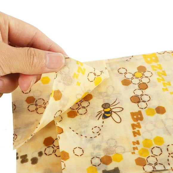 Natural Beeswax Reusable Food Wraps Eco Living No Wrap Beeswax More Plastic Bee Wax Cloth