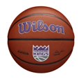 thumbnail image 1 of Baloncesto WILSON Equipo Alliance de la NBA Sacramento Kings Sz 7-29.5, 1 of 6