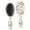 Fall Pumpkins Leaves Pattern-2, variant on Fall Pumpkins Leaves Pattern Hair Brush,Girls Detangling Hair Brush,Glide Through Tangles with Ease for Wet & Dry Hair