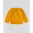 thumbnail image 3 of Woonie Handmade Full Sleeves Floral Design Sweater-Yellow, 3 of 3