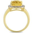 thumbnail image 4 of Everly Women's Citrine 10K Yellow Gold Engagement Ring, 4 of 7