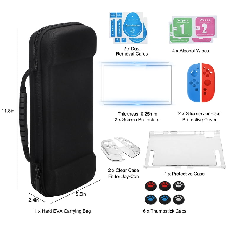 EEEkit 20-in-1 Accessories Bundle Fit for Nintendo Switch 2 (2025