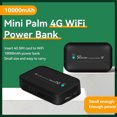 thumbnail image 3 of 4G LTE Router móvil 10000mAh Cargador portátil Wifi para red de oficinas comerciales Barbie Nuevos Originales, 3 of 9