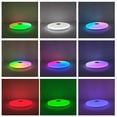 thumbnail image 4 of Luz de techo RGB, luz de sonido Bluetooth, luz colorida para sala de estar con Bluetooth, luz de techo para sala de karaoke, luz LEDtuya, 4 of 5