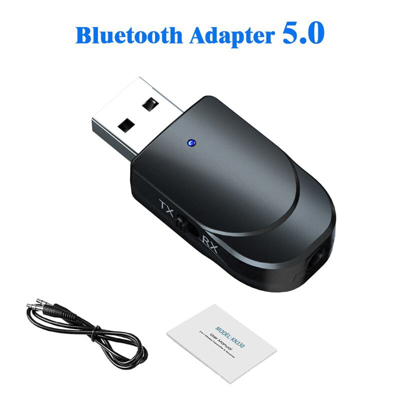 2 In1 Bluetooth 5.0 Sender Empfänger Wireless USB Aux Audio Transmitter cs 