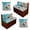 Coastal Seashell Starfish Conch, variant on SCRAWLGOD 6 Pcs Stretch RV Dinette Cushion Covers Anti-Slip Camper Couch Cushion Slipcovers Replacement Furniture Protector for RV Interior Decor, Coastal Starfish Conch Sky