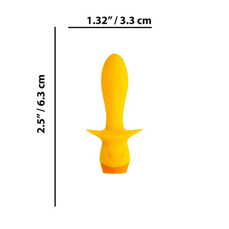 Selopa Mellow Yellow Vibrating Plug - Yellow - Walmart.com