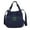 Blue, variant on Mepaouo Small Canvas Tote Bag for Women Crossbody Work Book Handbag Shoulder Travel Messenger Purse