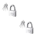 thumbnail image 1 of xinxixnxx Rain Proof Padlock Security For Valuables Durable Furniture Lock 30 short indie 2Set, 1 of 6