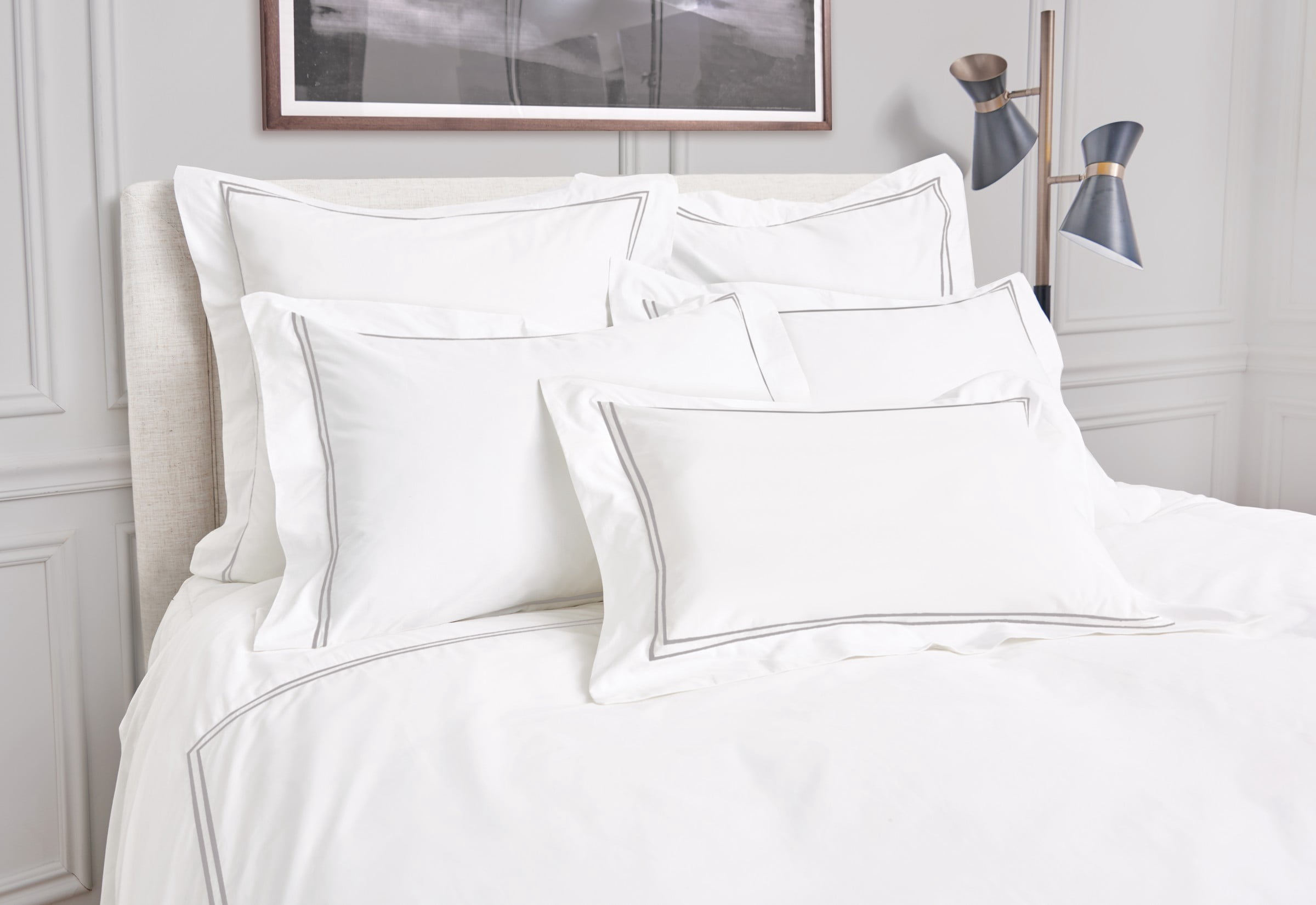 Legacy Pearl Grey Queen Duvet Cover