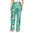 thumbnail image 3 of Balery Alapaca in Boho print Women's Pajama Pants,Ultra Lightweight Pjs,Lounge Pant-Medium, 3 of 9