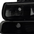 thumbnail image 4 of AKKON - For Black Smoked For 1999-2002 Chevy Silverado 1500 2500HD 3500 Headlights + Bumper Signal + Tail Lamps, 4 of 7