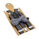 thumbnail image 3 of Tirantes para pantalones a rayas Hugo Conjunto de pajarita 2 Clip, 3 of 6