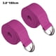 thumbnail image 2 of Banda elástica de yoga con hebilla de aro metálico ajustable | Estiramiento para yoga y pilates, 2 of 5