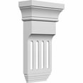 thumbnail image 2 of Ekena Millwork 6"W x 2"D x 10 3/8"H Edwards Bracket (2-Pack), 2 of 4