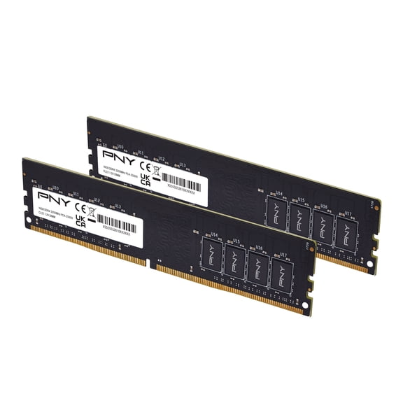 PNY Performance 32GB (2x16GB) DDR4 3200MHz (PC4-25600) CL22 1.2V Desktop Memory Kit