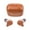 Cherry Wood, variant on TWS Bluetooth Wooden Designed Earphones with USB Charging Case