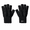 Black Fingerless, variant on Men's Winter Merino Wool Lined Knitted Gloves – Non-slip Touchscreen Compatible, Windproof Thermal for Running Driving & Cycling Gift