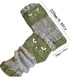 thumbnail image 2 of Guantes de punto sin dedos para mujer con diseño de empalme bordado | Guantes cálidos y modernos para uso informal | Talla única | 1 par, 2 of 4