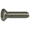 thumbnail image 1 of #10-24 x 3/4" 18-8 Stainless Steel Coarse Thread Phillips Oval Head Machine Screws, 1 of 1