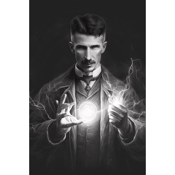 24x36 gallery poster, Nikola Tesla p11